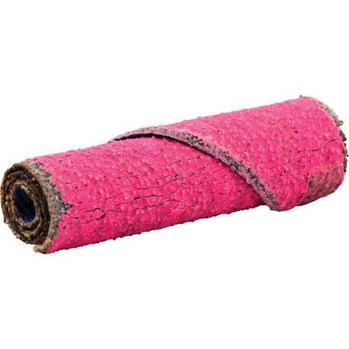 R982 Cartridge Roll, 80 Grit, 3/8" Dia., Ceramic Alumina, 1-1/2" L, 1/8" Arbor Ottawa Fastener Supply