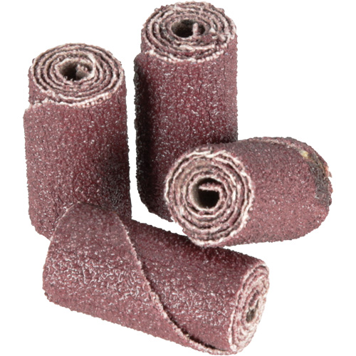 341D Sanding Cartridge Roll, 80 Grit, 1/2" Dia., Aluminum Oxide, 1" L, 1/8" Arbor Ottawa Fastener Supply
