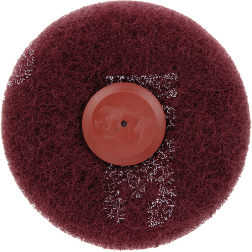 Scotch-Brite Roloc Plus General Purpose Scuffing Wheel, 4" Dia. Ottawa Fastener Supply