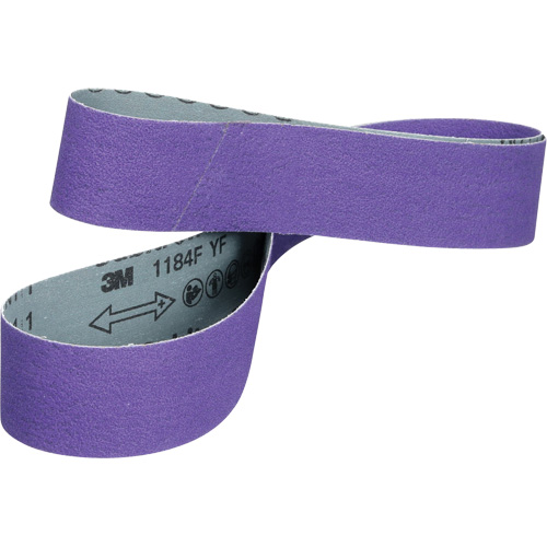 Cubitron 3 Cloth Belt 1184F, 2" W x 132" L, Ceramic, 80+ Grit Ottawa Fastener Supply