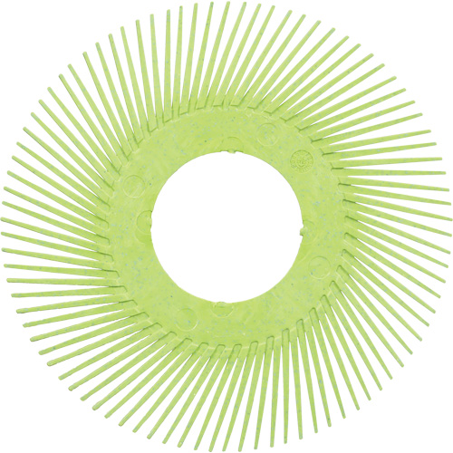 Scotch-Brite Type A Precision Radial Bristle Brush PN-RB without Adapter, Ceramic, 50+ Grit, 6" Dia. Ottawa Fastener Supply