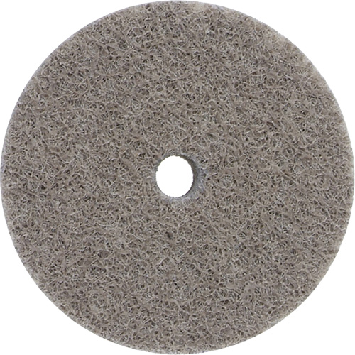 Disque unifi&eacute; non tiss&eacute; Bear-Tex, 3" x 1/4", Arbre de 3/8", Grain de Fin, Oxyde d'aluminium Ottawa Fastener Supply