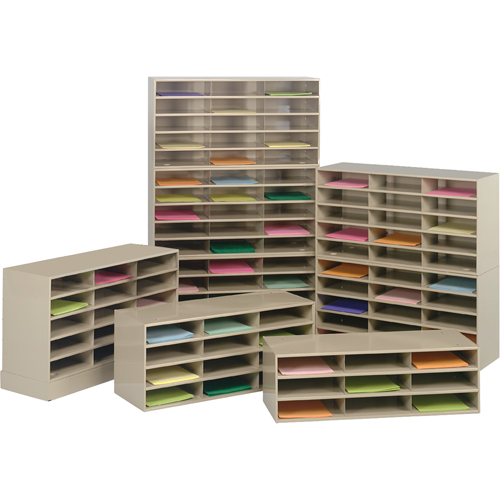 Data Organizers, Stationary, 9 Slots, Steel, 33-3/4" W x 11-5/8" D x 10-3/4" H Ottawa Fastener Supply