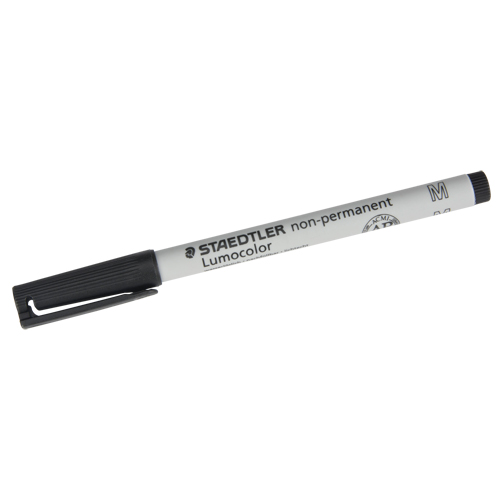 Lumocolor&reg; Non Permanent Medium Tip Black Marker Ottawa Fastener Supply