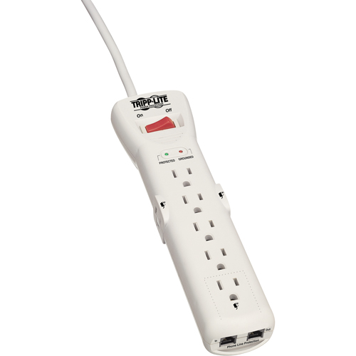 Protect-It Surge Suppressors, 7 Outlets, 2470 J, 1800 W, 7' Cord Ottawa Fastener Supply