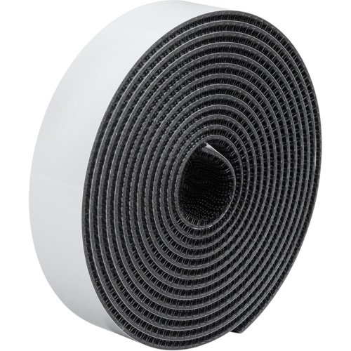 Dual Lock Reclosable Fastener, Self-Mating, 50 yds x 1/2", Adhesive, Black Ottawa Fastener Supply