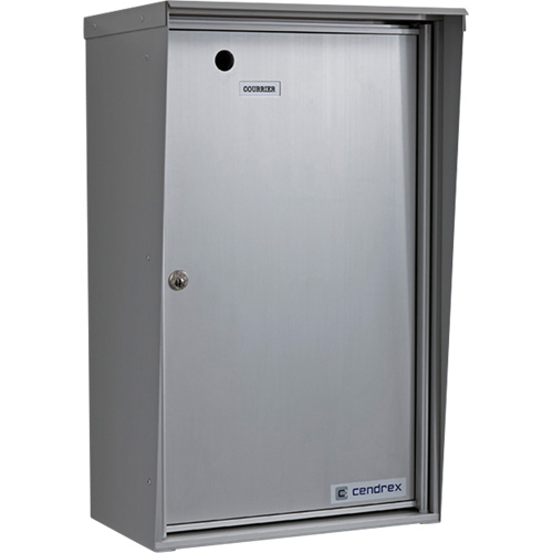 Boîtes de collection, Fixation En surface, 21" x 12-7/8", Aluminium Ottawa Fastener Supply