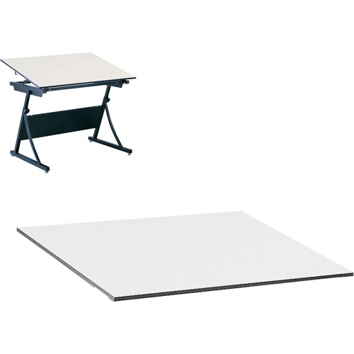 Planmaster Table Top, 60" W x 3/4" H, White Ottawa Fastener Supply