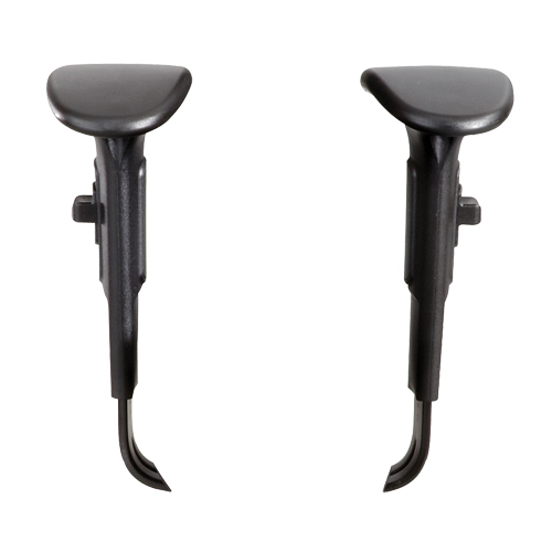 Ensemble d'accoudoirs rembourr&eacute;s en T ajustables Ottawa Fastener Supply