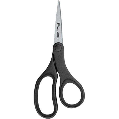 KleenEarth Hard Handle Scissors, 7", Rings Handle Ottawa Fastener Supply