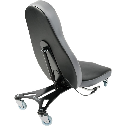 Chaise ergonomique Flex 2, Vinyle, Noir Ottawa Fastener Supply