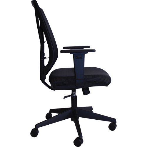 Activ A-47 Synchro Office Chair, Fabric, Black, 275 lbs. Capacity Ottawa Fastener Supply