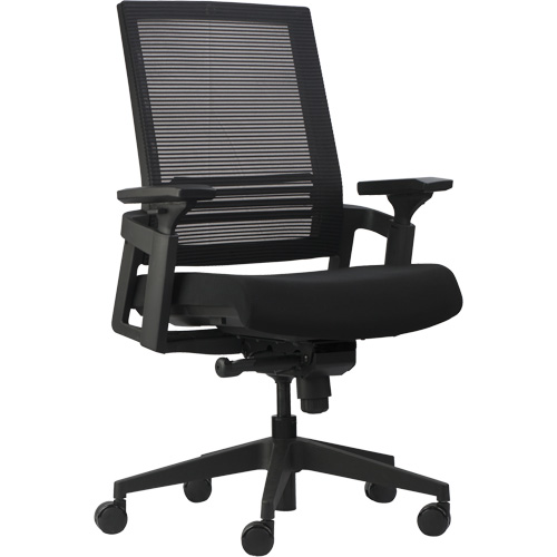 Activ&reg; A-37 Office Chairs, Mesh, Black, 275 lbs. Capacity Ottawa Fastener Supply