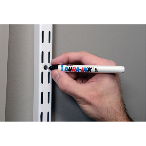 Dura-Ink&reg; #5 Permanent Marker, Micro Tip, Black Ottawa Fastener Supply