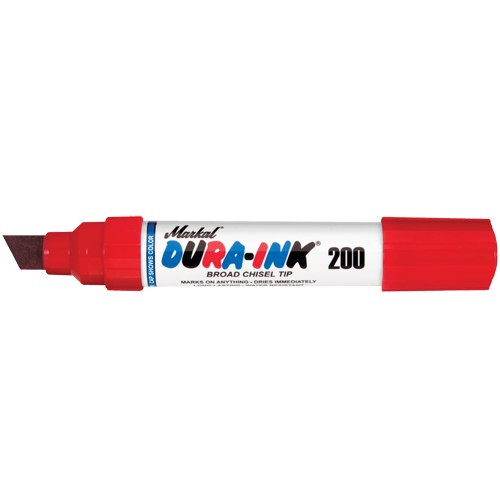 Marqueur no 200 Dura-Ink, Ciseau, Rouge Ottawa Fastener Supply