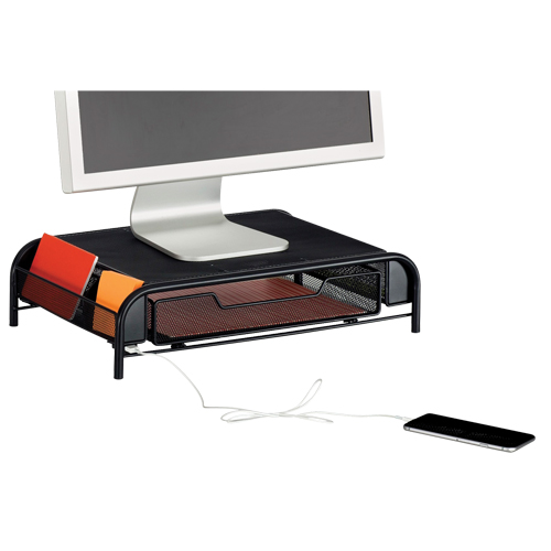 Onyx USB Powered Desk Organizer Ottawa Fastener Supply