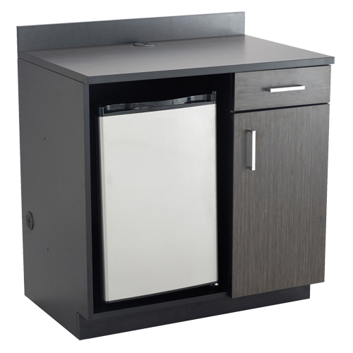 Armoire modulaire, M&eacute;lamine, 39" h x 36" la x 25" P, Nuit d'Asie/noir Ottawa Fastener Supply