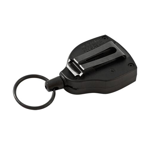 Super48 Heavy-Duty Retractable Key Holder, Polycarbonate, 48" Cable, Belt Clip Attachment Ottawa Fastener Supply