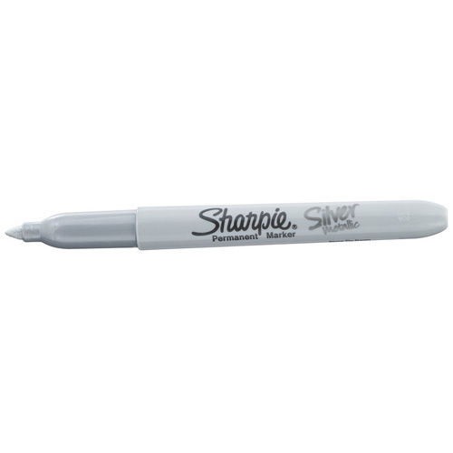 Permanent Marker, Fine, Silver Ottawa Fastener Supply