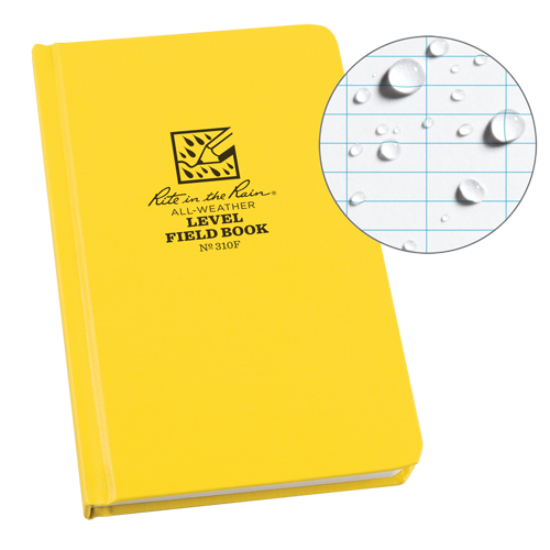 Bound Book, Hard Cover, Yellow, 160 Pages, 4-5/8" W x 7-1/4" L Ottawa Fastener Supply