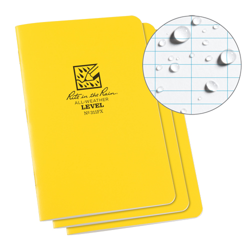 Notebook, Soft Cover, Yellow, 48 Pages, 4-5/8" W x 7" L Ottawa Fastener Supply