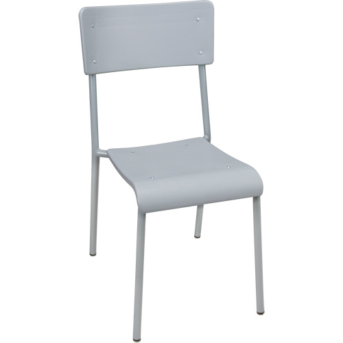 Chaises empilables Ventura, Polypropyl&egrave;ne, Hauteur 36", Capacit&eacute; 300 lb, Gris Ottawa Fastener Supply
