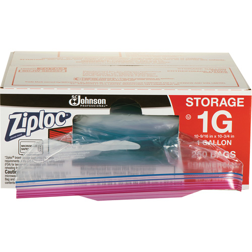 Sacs d'entreposage alimentaire &agrave; double fermeture &agrave; glissi&egrave;re de Ziploc Ottawa Fastener Supply