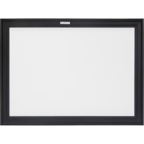 Black MDF Frame Whiteboard, Dry-Erase/Magnetic, 24" W x 18" H Ottawa Fastener Supply