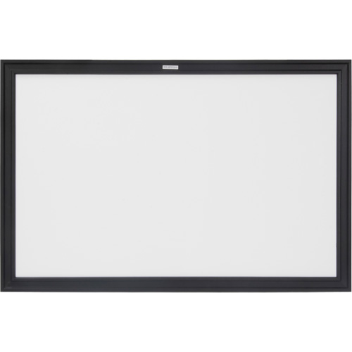 Black MDF Frame Whiteboard, Dry-Erase/Magnetic, 36" W x 24" H Ottawa Fastener Supply