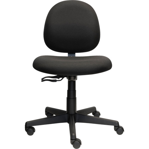 Aspen Low Back Posture Task Chair, Fabric, Black, 275 lbs. Capacity Ottawa Fastener Supply
