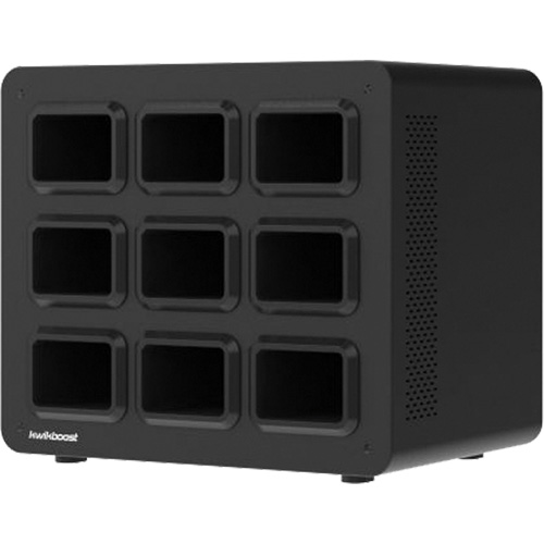 Base de poste de recharge KwikBoost EdgePower pour 9 batteries Ottawa Fastener Supply