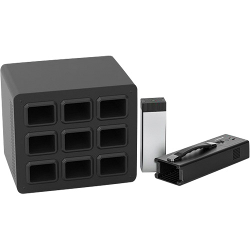 Base de poste de recharge KwikBoost EdgePower pour 9 batteries Ottawa Fastener Supply