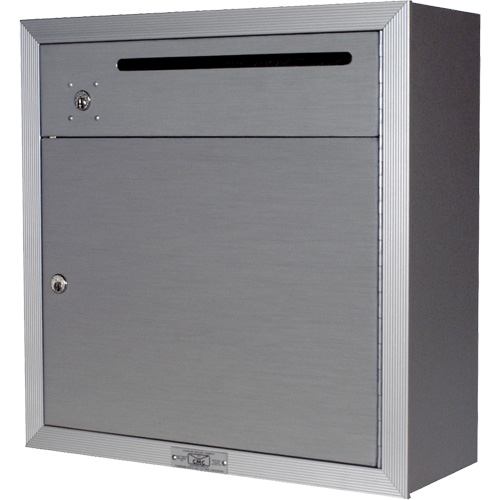 Collection Box, Surface -Mounted, 12-3/4" x 16-3/8", 2 Doors, Aluminum Ottawa Fastener Supply