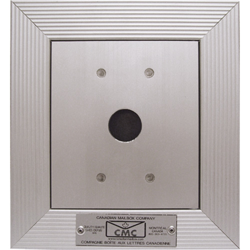 Full-Recessed Key Keeper Box, Wall -Mounted, 4-9/16" x 4", Aluminum Ottawa Fastener Supply