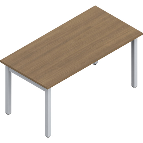 Newland Table Desk, 29-7/10" L x 60" W x 29-3/5" H, Cherry Ottawa Fastener Supply