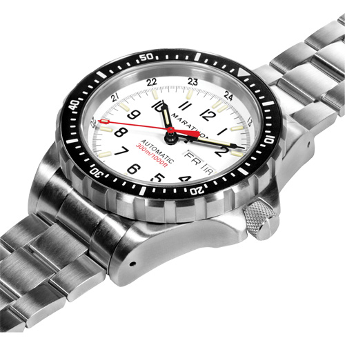 Arctic Edition Jumbo Day/Date Automatic with Stainless Steel Bracelet, Digital, Battery Operated, 46 mm, Silver Ottawa Fastener Supply