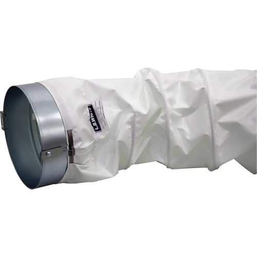 Trousse de canalisation de distribution blanc 12" x 12", adaptateur et bride Ottawa Fastener Supply