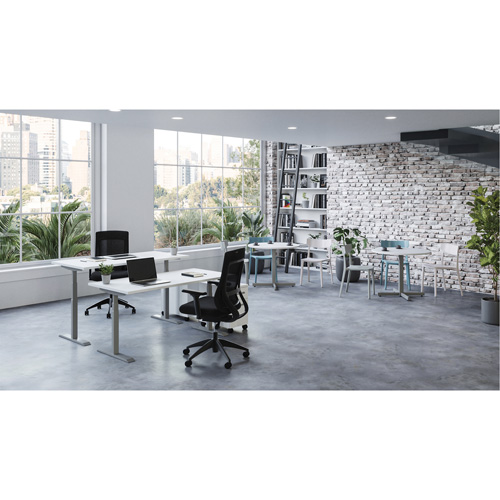 Newland Height-Adjustable Rectangular Table Ottawa Fastener Supply