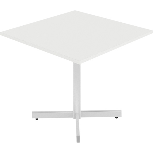 Table carr&eacute;e &agrave; hauteur r&eacute;glable Newland, 36" lo x 36" la x 29" h, Dessus de 1", Stratifi&eacute;, Blanc Ottawa Fastener Supply