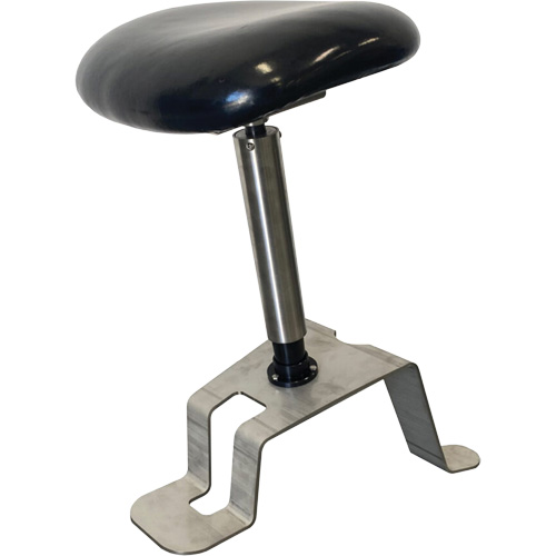 TA200 Sit-Stand Stool, Vinyl, Black, 280 lbs. Capacity Ottawa Fastener Supply