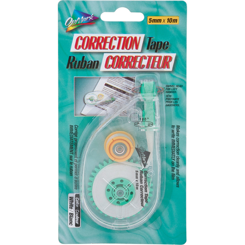 Ruban correcteur pour gauchers et droitiers Ottawa Fastener Supply