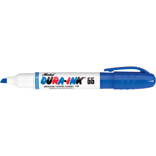 Dura-Ink&reg; Marker # 55, Chisel, Blue Ottawa Fastener Supply