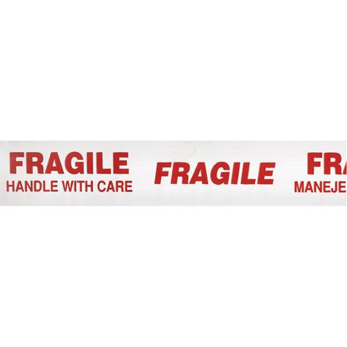 Scotch&reg; 3771 Box Sealing Tape with Message, Hot Melt Adhesive, 2 mils, 48 mm (1-22/25") x 100 m (328') Ottawa Fastener Supply