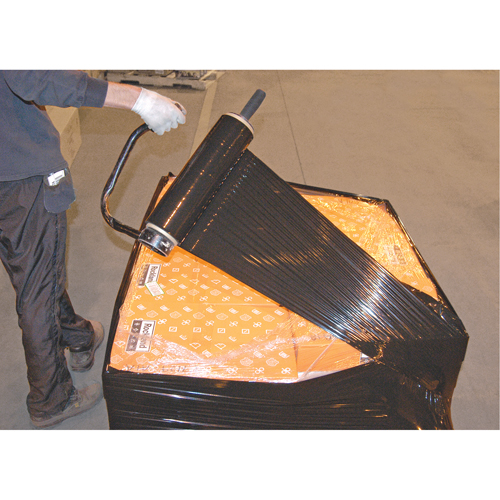 Film &eacute;tirable, Calibre 80 (20,3 microm&egrave;tres), 18" x 1000', Noir opaque Ottawa Fastener Supply