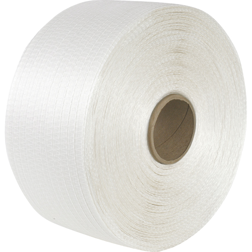 Woven Cord Strapping, Polyester Cord, 1/2" W x 3900' L, Manual Grade Ottawa Fastener Supply