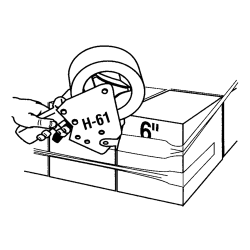 Stretchable Tape, 5 mils Thick, 38.1 mm (1-1/2") x 55 m (180')  Ottawa Fastener Supply