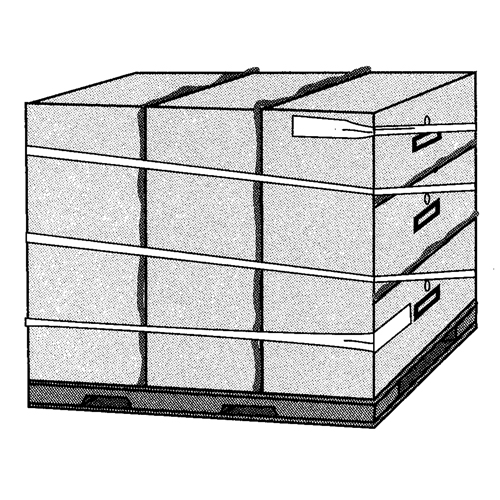 Stretchable Tape, 5 mils Thick, 38.1 mm (1-1/2") x 55 m (180')  Ottawa Fastener Supply