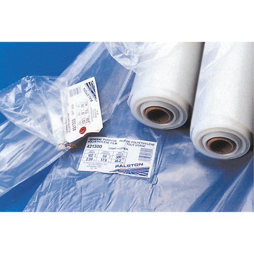 Poly Sheeting - Light Duty, 177' L, 8-1/2' W Ottawa Fastener Supply