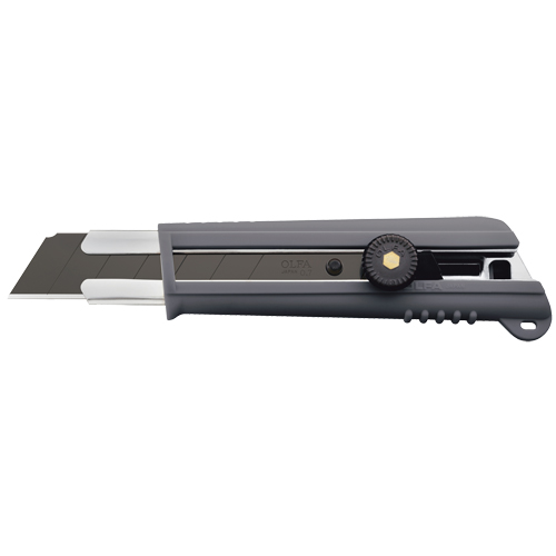 Comfort-Grip Knife, 25 mm, Carbon Steel, Heavy-Duty, Rubber Handle Ottawa Fastener Supply