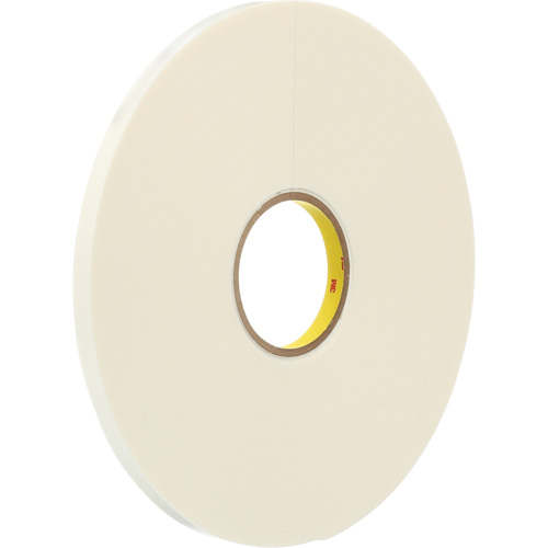 Double Coated Polyethylene Foam Tape 4466, 12.7 mm (1/2") W, 62 mils, Polyethylene Ottawa Fastener Supply